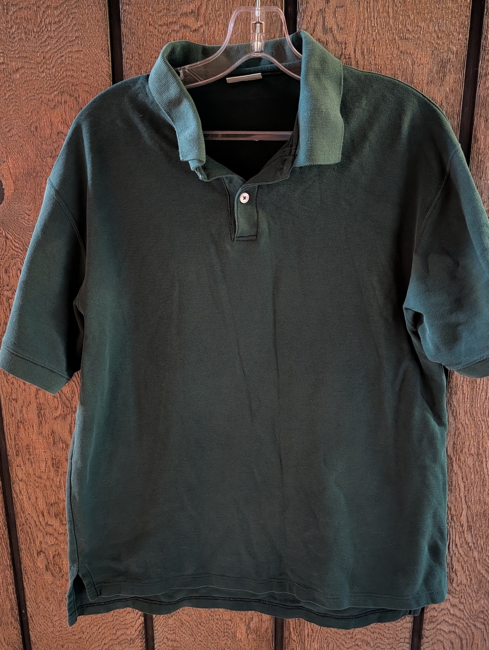 L.L. Bean Green Logo Clothing Tag Vintage Men's Large